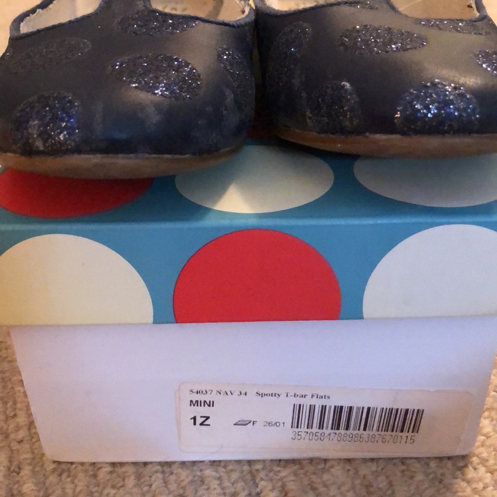 Mini Boden Soarkly T Bar Flats 34 - Picture 3 of 7